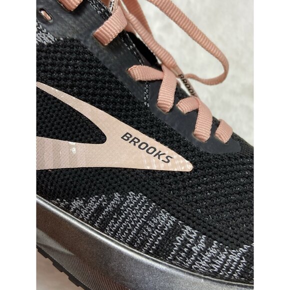 Brooks Levitate 4 Black Pink Women Neutral Road Running Shoes Sz US 7 Medium B - Picture 5 of 14